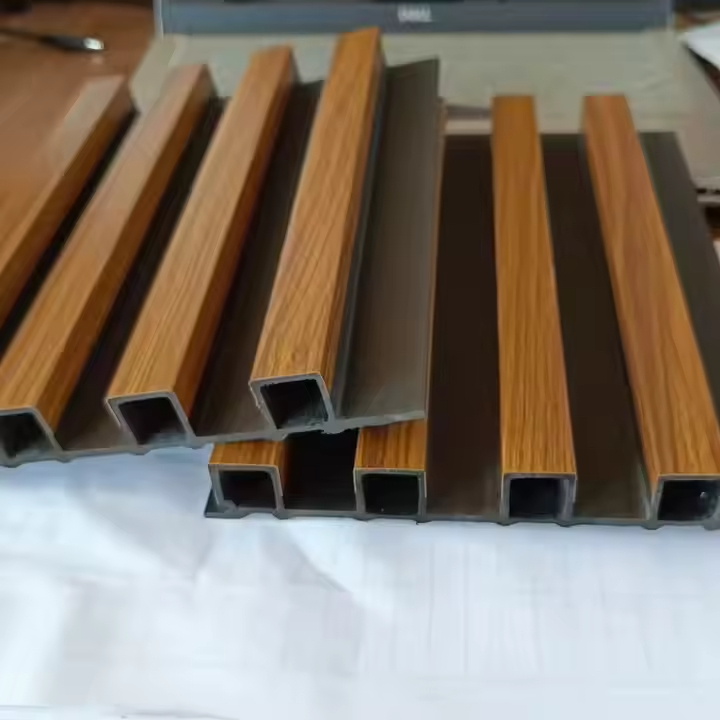 Wpc Slat Partition Wall Pvc Panels